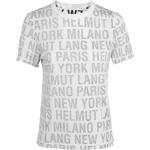 T-shirt Bianca Con Stampa All-over -