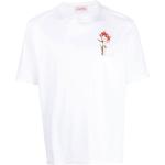 t-shirt bianca logo L