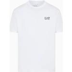 Magliette & T-shirt bianche XL mezza manica con scollo rotondo per Uomo EA7 