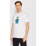 Magliette & T-shirt Regular Fit scontate bianche M per Uomo Billabong Simpsons 