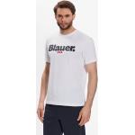 Magliette & T-shirt Regular Fit scontate bianche XXL taglie comode per Uomo Blauer 