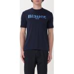 Vestiti ed accessori estivi blu L di cotone per Uomo Blauer 