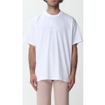 Magliette & T-shirt casual bianche L di cotone a girocollo lavabili in lavatrice mezza manica con scollo rotondo Burberry 