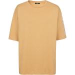 t-shirt cammello oversize