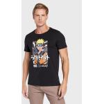 Magliette & T-shirt Regular Fit scontate nere S per Uomo Naruto 