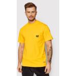 Magliette & T-shirt Regular Fit scontate gialle S per Uomo Cat 