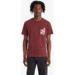 T shirt Classic stampata Rosso / Western Htg Logo Back Red Mahogany