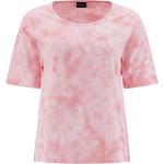 Magliette & T-shirt scontate rosa S di cotone tie-dye con glitter con scollo tondo mezza manica con scollo rotondo per Donna Freddy 