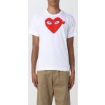 T-shirt Comme Des Garcons Play con stampa logo
