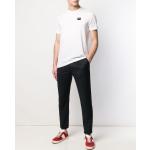 Magliette & T-shirt bianche di cotone mezza manica con scollo rotondo Paul&Shark 