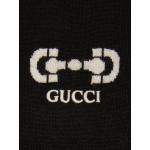 Magliette & T-shirt nere con scollo tondo mezza manica con scollo rotondo Gucci 