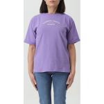 Magliette & T-shirt stampate viola S per Donna Elisabetta Franchi 