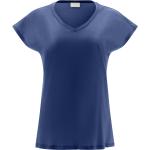 Magliette & T-shirt sconti Black Friday blu XL di modal con scollo a V mezza manica con scollo a V per Donna Freddy 