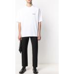 Magliette & T-shirt bianche con scollo tondo mezza manica con scollo rotondo Balenciaga 