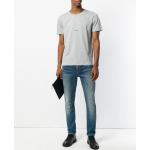 Magliette & T-shirt grigie mezza manica con scollo rotondo Saint Laurent Paris 