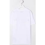 Magliette & T-shirt bianche XL in viscosa con scollo tondo mezza manica con scollo rotondo per Donna Moschino Kids 