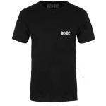 Magliette & T-shirt nere XXL taglie comode di cotone mezza manica con scollo rotondo per Donna AC/DC 