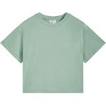 T-shirt manica corta verde militare 4 anni di cotone con glitter mezza manica per bambini Freddy 