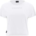 Magliette & T-shirt scontate bianche XL di cotone mezza manica con scollo rotondo per Donna Freddy 
