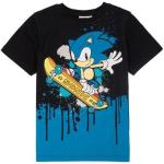 T-shirt manica corta multicolore 11 anni di cotone mezza manica per bambini Sonic The Hedgehog 