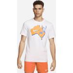 T-shirt bianche XL da tennis per Uomo Nike Tennis 