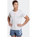 T-shirt bianche S da running per Uomo adidas Terrex Agravic 