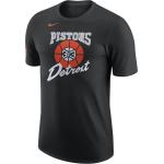 T-shirt Detroit Pistons City Edition Nike NBA – Uomo - Nero