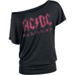 T-Shirt di AC/DC - Back In Black - XS a 5XL - Donna - nero