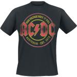 T-Shirt di AC/DC - High Voltage - Rock 'N' Roll - Australia Est. 1973 - S a 3XL - Uomo - nero