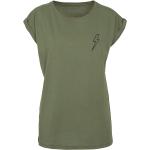 Magliette & T-shirt verde oliva XXL di cotone con scollo tondo mezza manica con scollo rotondo per Donna AC/DC 