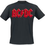 T-Shirt di AC/DC - Red Logo - S a 4XL - Uomo - nero