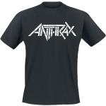 T-Shirt di Anthrax - Logo - S a XXL - Uomo - nero
