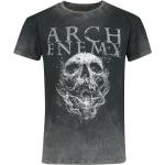 T-Shirt di Arch Enemy - Set The Flames - S a 4XL - Uomo - grigio