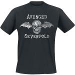 T-Shirt di Avenged Sevenfold - Cyborg Deathbat - S a XXL - Uomo - nero