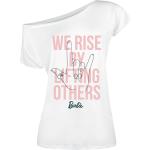 T-Shirt di Barbie - We Rise By Lifting Others - S a 3XL - Donna - bianco