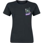Magliette & T-shirt nere XXL di cotone con scollo tondo mezza manica con scollo rotondo per Donna Batman Joker 