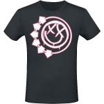 T-Shirt di Blink-182 - Harrows Smiley - S a 3XL - Uomo - nero