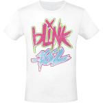 T-Shirt di Blink-182 - Text - S a 3XL - Uomo - bianco