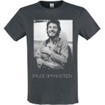 T-Shirt di Bruce Springsteen - Amplified Collection - Vintage - L a 3XL - Uomo - carbone