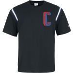 Magliette & T-shirt nere XL di cotone con scollo tondo con scollo rotondo per Uomo Champion 