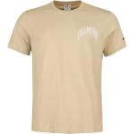 Magliette & T-shirt beige L di cotone con scollo tondo con scollo rotondo per Uomo Champion 