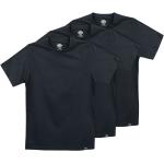 Magliette & T-shirt nere XXL taglie comode di cotone con scollo tondo con scollo rotondo per Uomo Dickies 