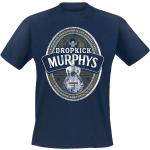 T-Shirt di Dropkick Murphys - Beer Label - S a XXL - Uomo - blu navy
