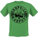 T-Shirt di Dropkick Murphys - Boot - M a XXL - Uomo - verde
