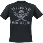 T-Shirt di Dropkick Murphys - Jolly Roger - M a XXL - Uomo - nero