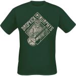 T-Shirt di Dropkick Murphys - Skelly Cousin - S a XXL - Uomo - verde scuro