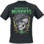 T-Shirt di Dropkick Murphys - Skelly Skull - M a XXL - Uomo - nero