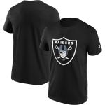 T-Shirt di Fanatics - Las Vegas Raiders logo - S a M - Uomo - nero
