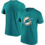 T-Shirt di Fanatics - Miami Dolphins logo - S a XXL - Uomo - ciano