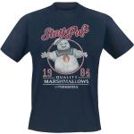 T-Shirt di Ghostbusters - Stay Puft - S a XXL - Uomo - blu scuro